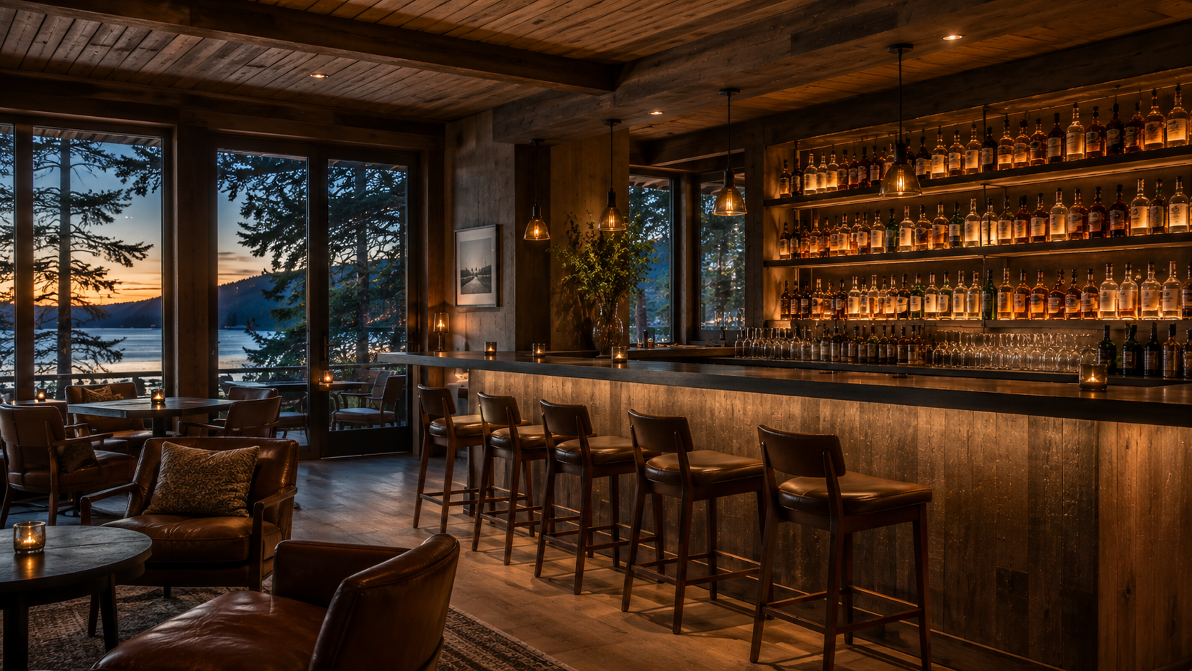 Bar room at Tavern North